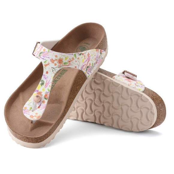 Birkenstock Shoes - Birkenstock Gizeh Vegan Birko-Flor size 7